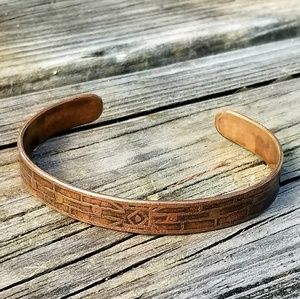 Solid Copper Bangle